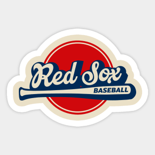 Red Sox Up to Bat Sticker